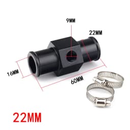 Motorcycle KOSO Water Temperature Mini Meter For XMAX250 300 NMAX CB 400 CB500X Sensor Water Temp Adapter Scooter And Racing