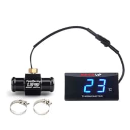 Motorcycle KOSO Water Temperature Mini Meter For XMAX250 300 NMAX CB 400 CB500X Sensor Water Temp Adapter Scooter And Racing