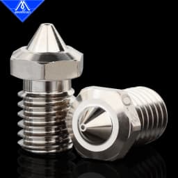 Mellow High Performance SC-V6 Plated Copper Nozzle Durable Reduce Stick For 3D Printer Nozzles M6 V6 Dragon Hotend Prusa Voron