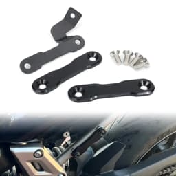 For Yamaha FZ07 MT-07 2014-2017 2018 2019 2020 2021 2022 2023 2024 2025 Footpeg Blanking Plates Rear Passenger Peg Holes Cover