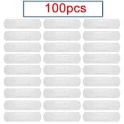 100Pcs/Pack First Aid Kit Transparent Wound Adhesive Plaster Waterproof Band Aid Bandages Skin Sticker Sports Home Travel