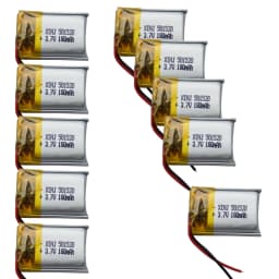 XINJ 3.7V 180 mAh 501520 Polymer Li Lithium Battery Lipo Cell For DIY MP3 MP4 Music Player GPS Sat Nav Car Camera Smart Watch