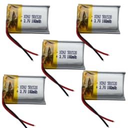XINJ 3.7V 180 mAh 501520 Polymer Li Lithium Battery Lipo Cell For DIY MP3 MP4 Music Player GPS Sat Nav Car Camera Smart Watch