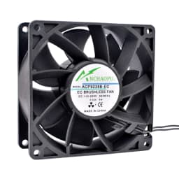 60mm 70mm 80mm 92mm 120mm 140mm Fan EC Brushless Cooling Fan AC 110V 120V 220V 240V for Cabinet Frequency Converter