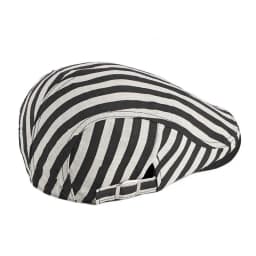 LDSLYJR Cotton Solid Color Striped Newsboy Caps Flat Peaked Cap Men and Women Painter Beret Hats 12