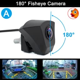 Fisheye 180° HD Night Vision Front View Camera For Audi Forward Logo Camera For Audi A1 A3 A4 A5 A6 A7 Q3 Q5 Q7 TT Front Camera