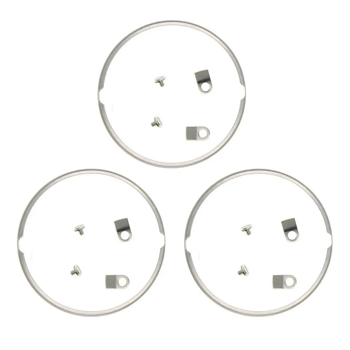 3Set Movement Steel Securing Screws, Washers & Holder Spacer Ring For Watch Movement ETA 2824 2834 2846 2836