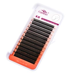 FADVAN 3D W Lashes 0.07 C/D/L/M Premade Lash Extensions Natural Soft Black/Brown Lashes Faux Mink Individual Lashes