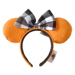 Disney New February Pirate Mickey Mouse Ear Headband Sequin Hair Bow Cosplay Party Headwear Girl Toy Birthday Gift