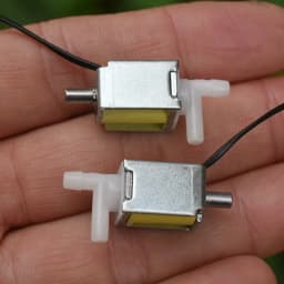 Micro Solenoid Valve 2-position 3-way DC 5V 6V 1.5W Mini 10mm Electromagnetic Valve Electrically Controlled Air Valve Switch