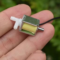 Micro Solenoid Valve 2-position 3-way DC 5V 6V 1.5W Mini 10mm Electromagnetic Valve Electrically Controlled Air Valve Switch