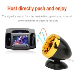 2pcs 1200W Subwoofer Car Speakers Universal Dome Tweeter Sound Vehicle Auto Music Stereo Modified Loud Speakers 3 Color Optional