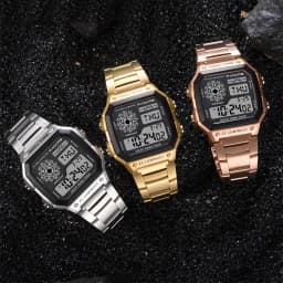 PANARS Top Brand Luxury Mens Watches Stopwatch Electronic Digital Watch Men 5BAR Waterproof Military Sports WristWatches Clock