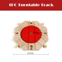 All Kinds Wooden Train Track Accessories Beech Wooden Railway Track Fit for All Brand Train Toys for Children Educational