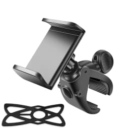 Universal Bicycle Phone Holder Motorcycle Bike Cell Phone Holder Handlebar Stand Mount for iPhone 15 Xiaomi Samsung GPS Bracket