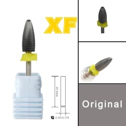 2 Way Typhoon Carbide Left+Right Hand Stable Shank Accessories Cutter Pedicure Nail Drill Bits