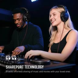Oneodio EKSA P100 3.5/6.35mm Wired Studio HiFi Headphones Over Ear Professional Hi-Res DJ Monitor Headset With Mic For Guitar