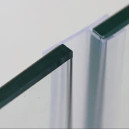 6 8 10 12mm Glass Seals Frameless Shower Bathroom Door Window Balcony Screen Sealing Strip Weatherstrip Draft Stopper Big H