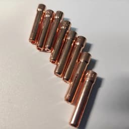 10N24S 2.4mm 1.0mm,1.6mm,3.2mm TIG Short Collet Tips For WP17 18 26 TIG Welding Torch Series 8pcs