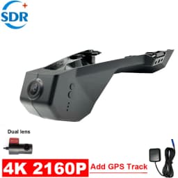 4K HD Plug And Play Dashcam Wifi Car DVR For Peugeot 3008 Allure 4008 5008 GT DS7 CROSSBACK Citroen C5 X7 APP&GPS Trajectory