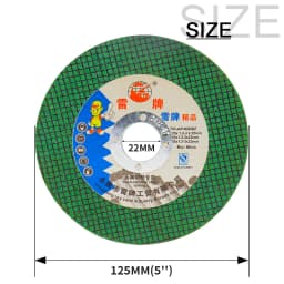 2-50pcs 125mm Metal Cutting Disc Angle Grinder Stainless Steel Grinding Cutting Resin Double Mesh Ultra-Thin Polishing Piece