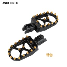 Wide MX Foot Pegs Motorcycle Footpegs Driver Passenger Front/Rear CNC For Harley Softail Fat Bob Breakout FLFB/S FXBB 2018-2023