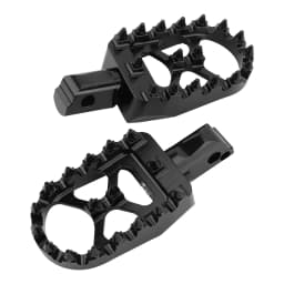 Wide MX Foot Pegs Motorcycle Footpegs Driver Passenger Front/Rear CNC For Harley Softail Fat Bob Breakout FLFB/S FXBB 2018-2023
