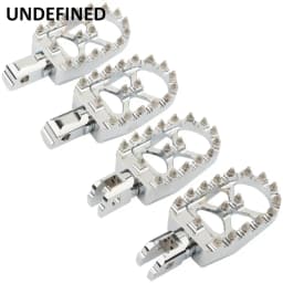 Wide MX Foot Pegs Motorcycle Footpegs Driver Passenger Front/Rear CNC For Harley Softail Fat Bob Breakout FLFB/S FXBB 2018-2023