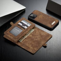 For iPhone 12 13 14 15 16 17 Pro Max Case Flip Leather Wallet Phone Bag Cover For Coque iPhone 15 12 13 Mini 12Pro 14 Plus Case