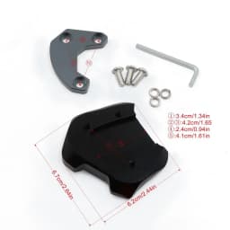 For Honda Rebel CMX300 CMX500 CMX 300 500 All Years Motorcycle Kickstand Extension Foot Side Stand Enlarger Support Plate Pad