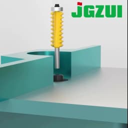 12 Shank Raised panel"V"joint Bits Finger Joint Glue Milling Cutter for Wood Tenon Woodwork Cone Tenon Milling Tenoning Machine