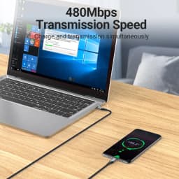 Vention USB C to Type C Cable PD 100W 60W Fast Charging Cord for iphone 17 16 15 Samsung S24 Xiaomi 17 Macbook iPad Quick Charge