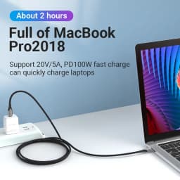 Vention USB C to Type C Cable PD 100W 60W Fast Charging Cord for iphone 17 16 15 Samsung S24 Xiaomi 17 Macbook iPad Quick Charge