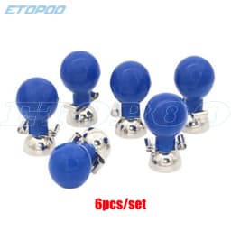 4pcs/Set ECG EKG Limb Clip Electrode 6pcs/lot Adult ECG/EKG Electrodos Ag/AgCl Electrode Chest Suction Ball