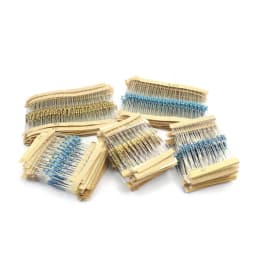 200PCS 1/4W Carbon Film Resistors 5% 1R-10M 10R 47R 56R 100R 220R 1K 4K7 6K8 100K 330K 560K 1M ohm Color Ring Resistance