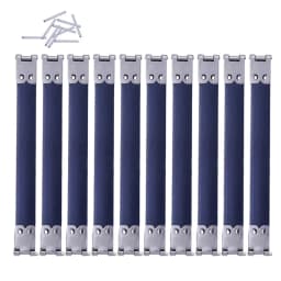 10Pcs Vintage Metal Internal Flex Frame Kiss Clasp Lock for DIY Craft Coin Purse Handbag Bag Hinges Sewing Making Hardware