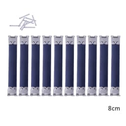 10Pcs Vintage Metal Internal Flex Frame Kiss Clasp Lock for DIY Craft Coin Purse Handbag Bag Hinges Sewing Making Hardware