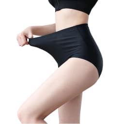 Women's underwear ice silk High waist Seamless Panties soft Lingerie Slimming Abdomen In Hip Lift plus size Breathable Briefs