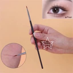 T22 Fine Eyeliner Makeup Brush Liquid Gel Eyeliner Brush Precision Thin Long Eyeliner Brush Professional Eye Liner Makeup Tool