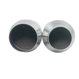 4" x 8" High-Flow Catalytic Converter - 200 Cell/cpsi Metallic Substrate - 2.5"/3" In/Out - EPA & Euro 3 Compliant