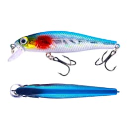 1PCS Minnow Fishing Lure Artificial Hard Bait Bionic 3D Eyes 8.8cm 9g Floating Wobbler Crankbait Bass Trolling Fishing Tackle