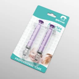 Baby Nose Cleaner 2Pcs Nasal Washer Needle Tube Washer 10ML Infant Nasal Aspirator Cleaner Syringe Washing Baby Care Tools