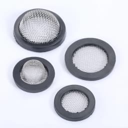 10Pcs 1/2" 3/4" O-Ring Seal Hose Gasket Rubber Washer with Net for Faucet Grommet Rubber Gasket Filter Washer Sink Strainer Tool