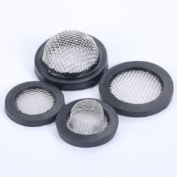 10Pcs 1/2" 3/4" O-Ring Seal Hose Gasket Rubber Washer with Net for Faucet Grommet Rubber Gasket Filter Washer Sink Strainer Tool