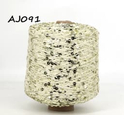 50G/Ball 49 Colors Golden Sliver Sequin Yarn Sparkle Glitter Threads Knitting Lurex Crochet Sweater Craft DIY Bag
