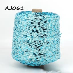 50G/Ball 49 Colors Golden Sliver Sequin Yarn Sparkle Glitter Threads Knitting Lurex Crochet Sweater Craft DIY Bag