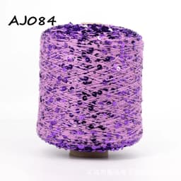 50G/Ball 49 Colors Golden Sliver Sequin Yarn Sparkle Glitter Threads Knitting Lurex Crochet Sweater Craft DIY Bag