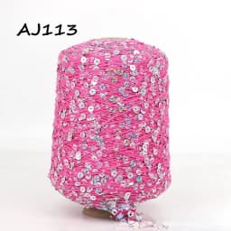 50G/Ball 49 Colors Golden Sliver Sequin Yarn Sparkle Glitter Threads Knitting Lurex Crochet Sweater Craft DIY Bag