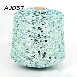 50G/Ball 49 Colors Golden Sliver Sequin Yarn Sparkle Glitter Threads Knitting Lurex Crochet Sweater Craft DIY Bag