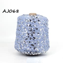 50G/Ball 49 Colors Golden Sliver Sequin Yarn Sparkle Glitter Threads Knitting Lurex Crochet Sweater Craft DIY Bag